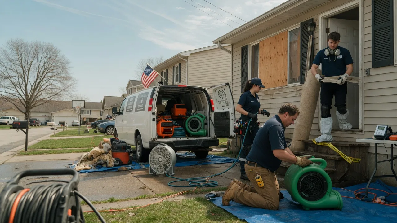 Water Damage Restoration in Windber, PA near me